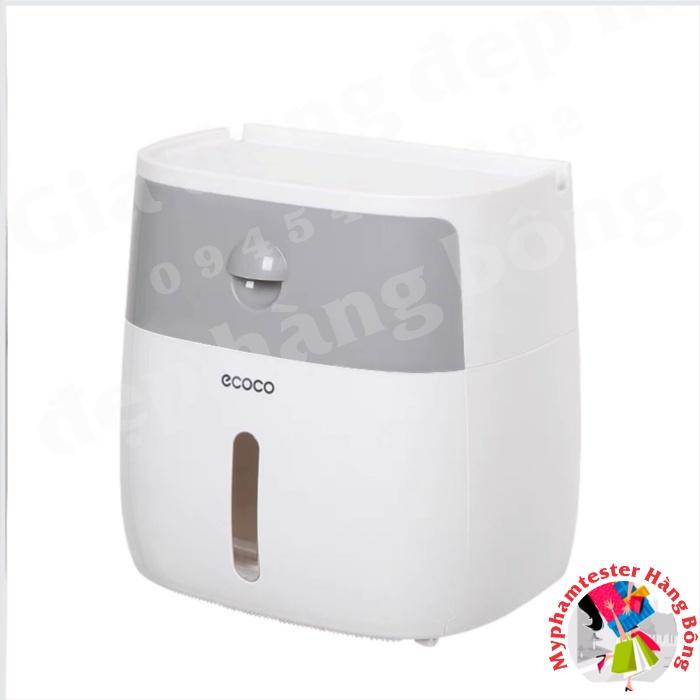 Hộp đựng giấy vệ sinh 2 ngăn thông minh