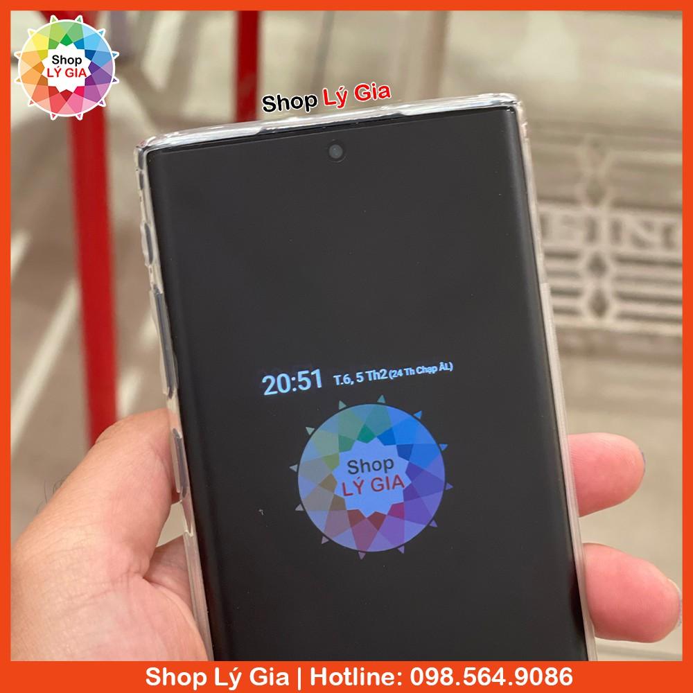 Ốp lưng trong suốt thế hệ mới cho Samsung Note 20 Ultra /10 Plus/8/9/S22/S21/S21 FE/S20/S10