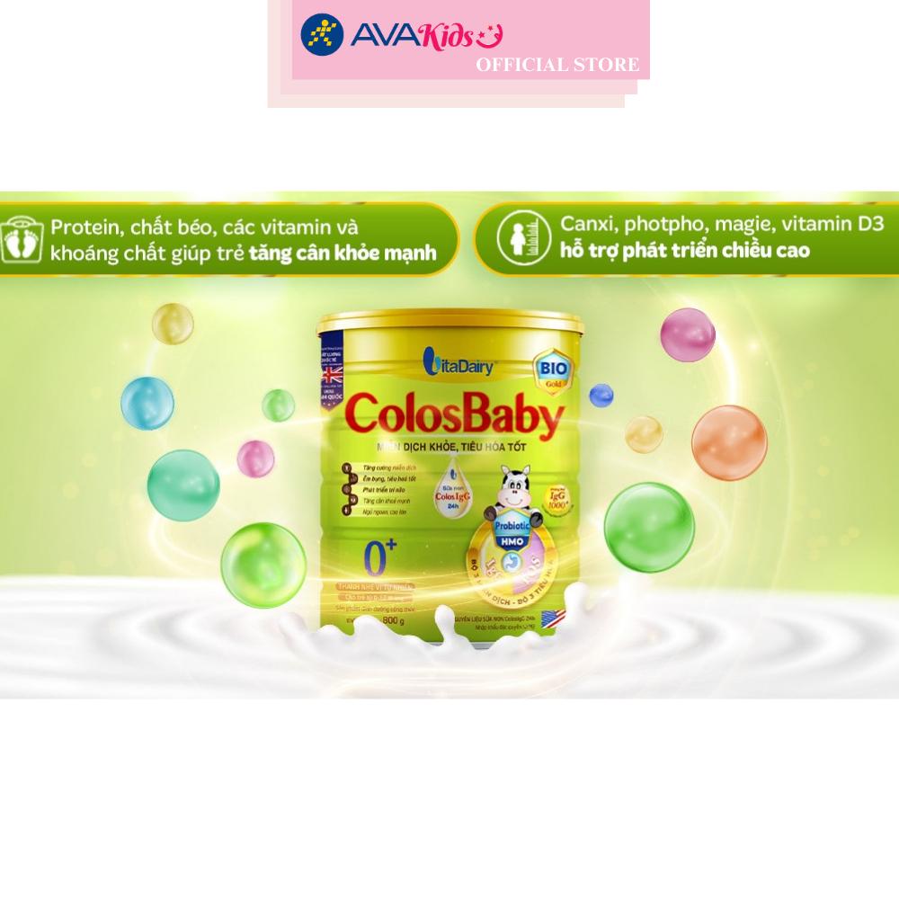 Sữa Bột ColoSữa bộtaby Bio Gold 0+ 800g - Lon - Hàng chính hãng