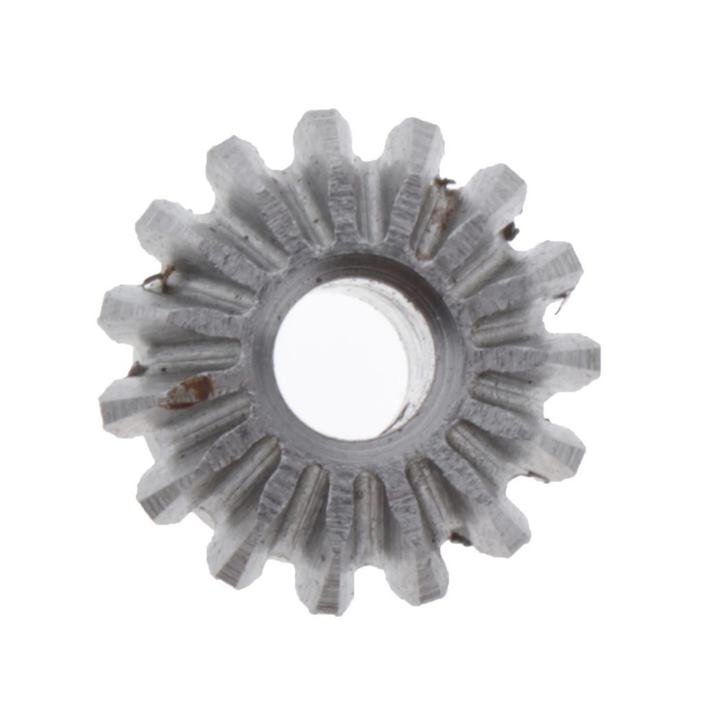 2-6pack 0.8 Modulus Brass Bevel Gear 15 Tooth 3 to 6mm Diameter Hole E