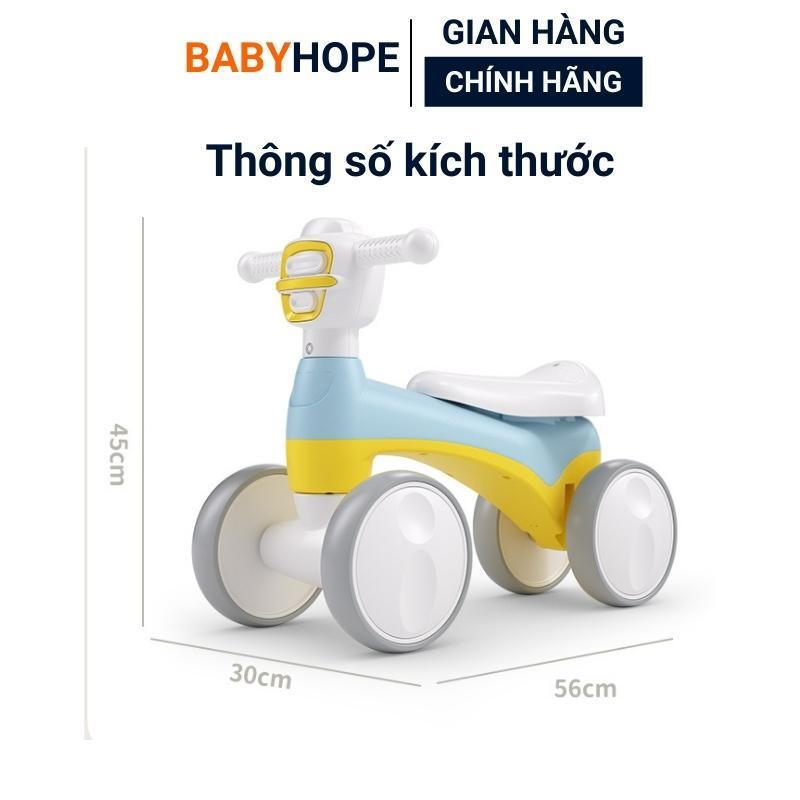 Xe chòi chân cho bé 1 2 tuổi thăng bằng có nhạc đèn