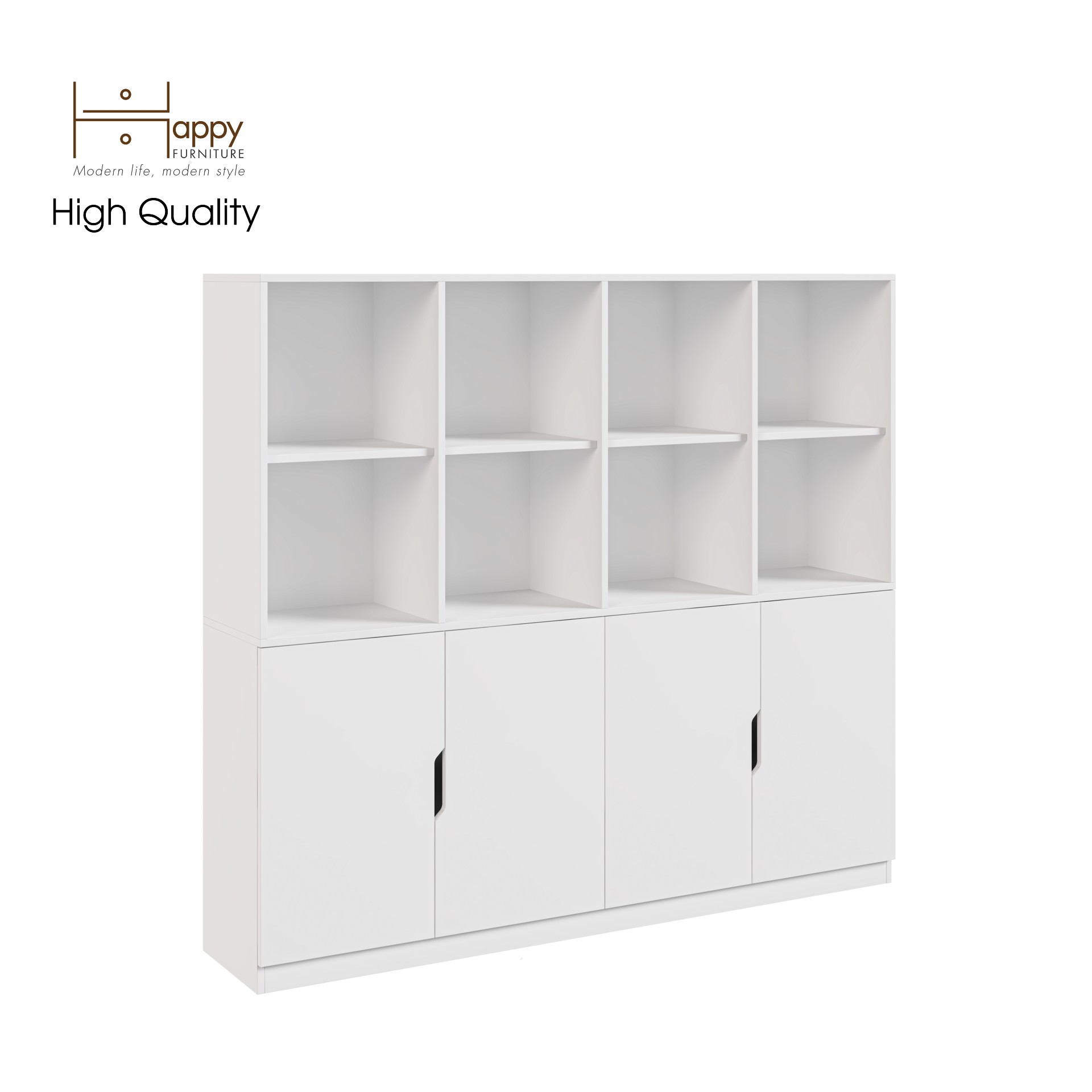 [Happy Home Furniture] DASH, Tủ đựng đồ nhiều ngăn,  168cm x 35cm x 152cm ( DxRxC), TCM_026
