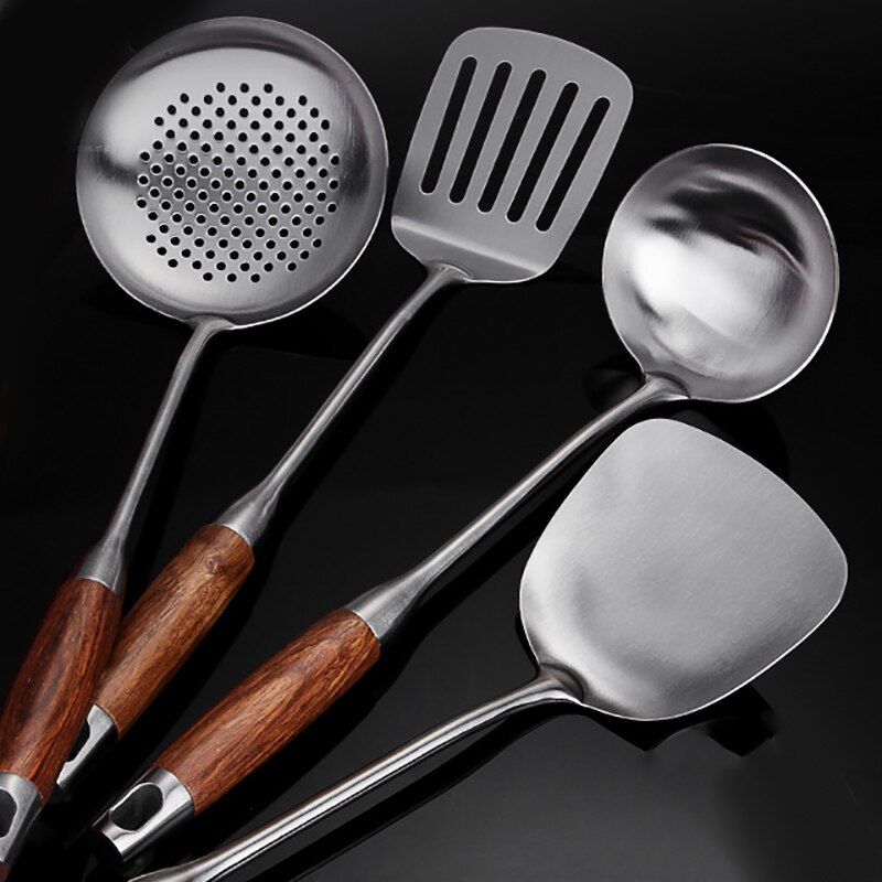 Bộ dụng cụ nấu ăn có giá treo Cooking Kitchen Utensil Set with Holder (6 món có giá treo)