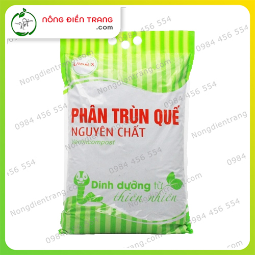 Phân Trùn Quế Nguyên Chất Lavamix - Dinh dưỡng Từ Thiên Nhiên Phù Hợp Cho Rau Màu, Cây Ăn Quả, Cây Ăn Trái, Hoa Kiểng VTNN Nông Điền Trang