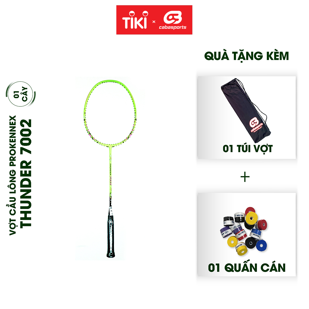 Vợt cầu lông giá rẻ thể thao chính hãng chuyên công Prokennex THUNDER 7002 (1 cây)