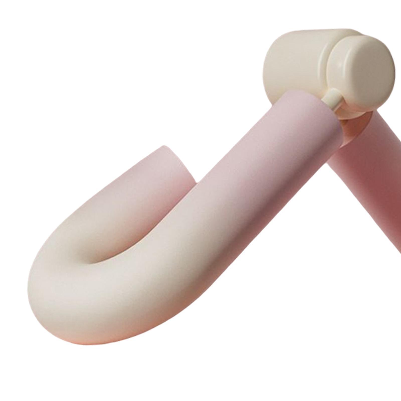 Hip Trainer Inner Thigh Exercise Tool Gear Pink and White