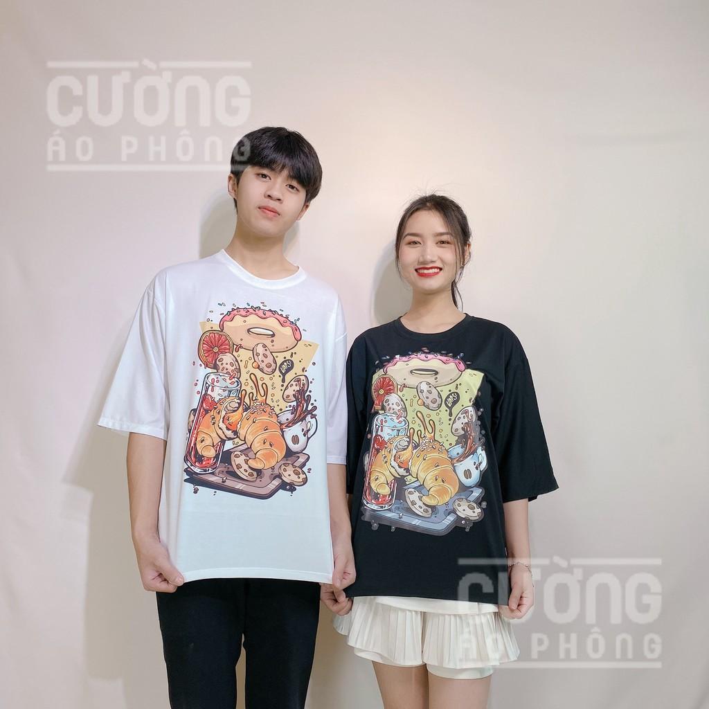 Áo Phông Unisex Cực Độc Thiết Kế Fast Food