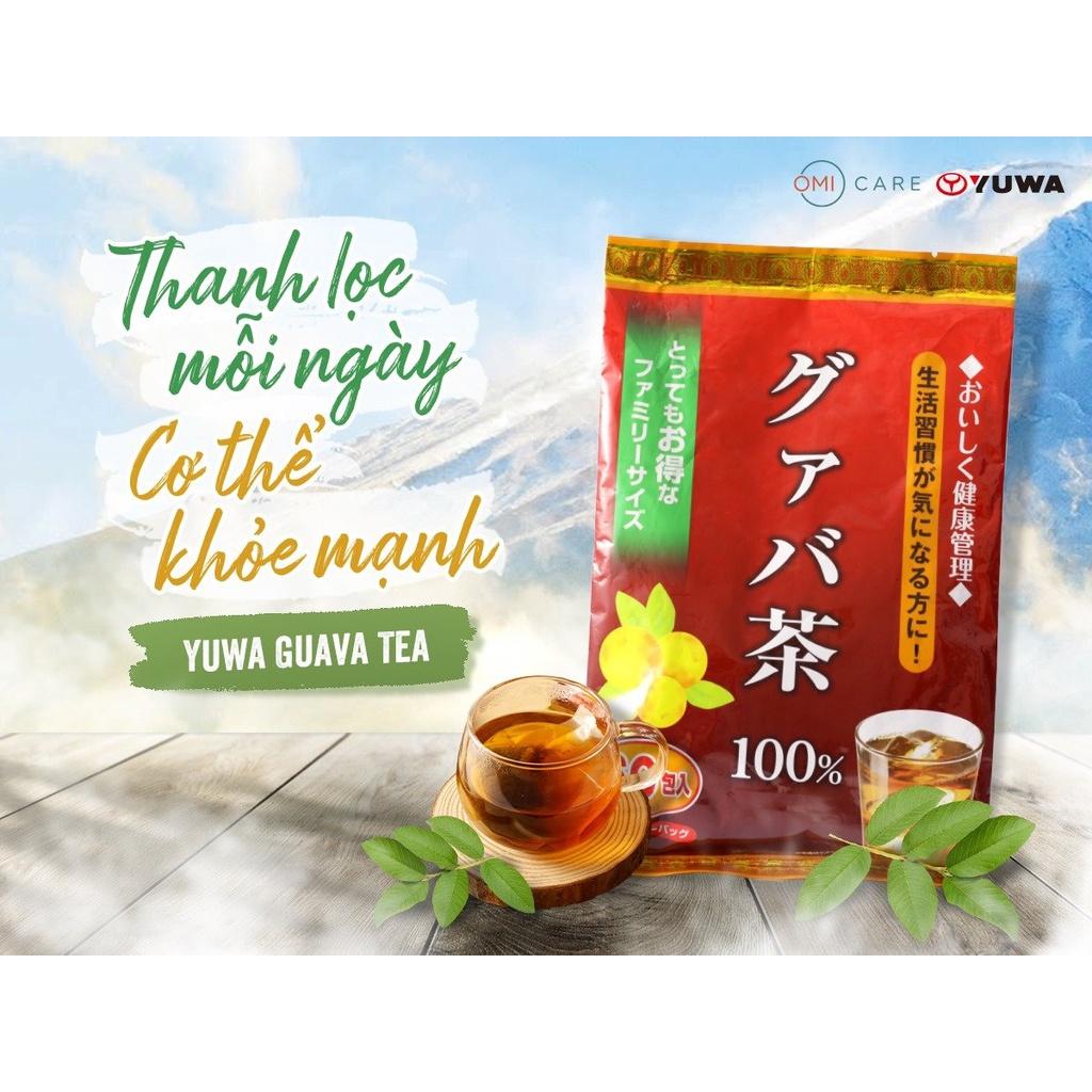 Trà Lá Ổi Yuwa 100% Lá Ổi Guava Tea Thanh Nhiệt Giảm Cân, Ổn Định Huyết Áp, Tăng Sức Đề Kháng