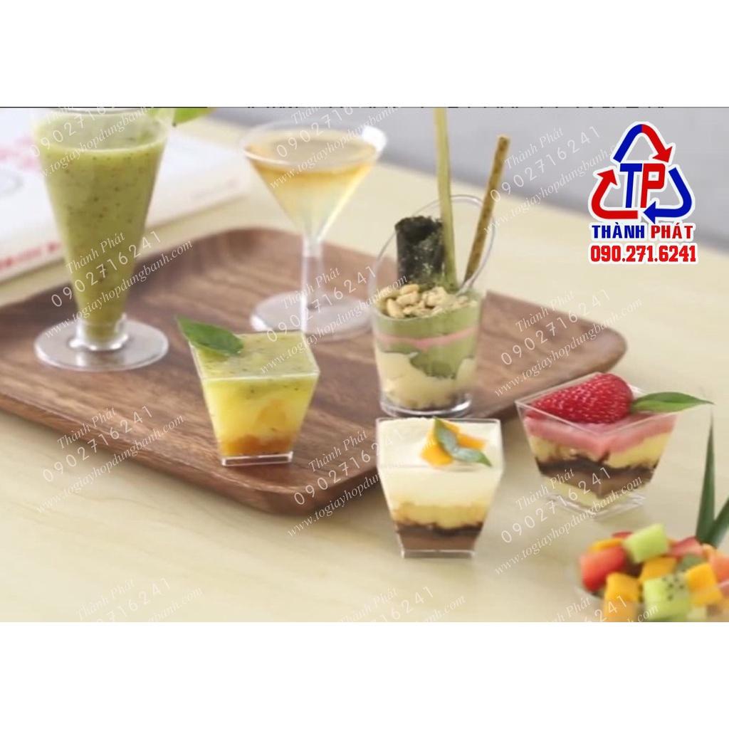 100 Ly mousse 70ml không nắp mini GD-2011 đựng bánh tiramisu - panna cotta trang trí tiệc teabreak - tiệc hỏi cưới