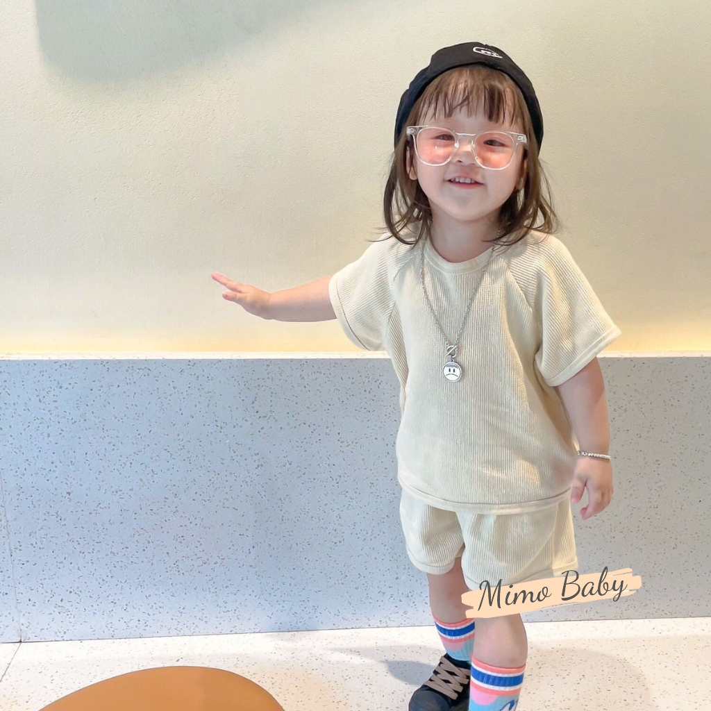 Kính mắt gọng vuông, kính thời trang style Hàn Quốc đáng yêu cho bé K15 Mimo Baby