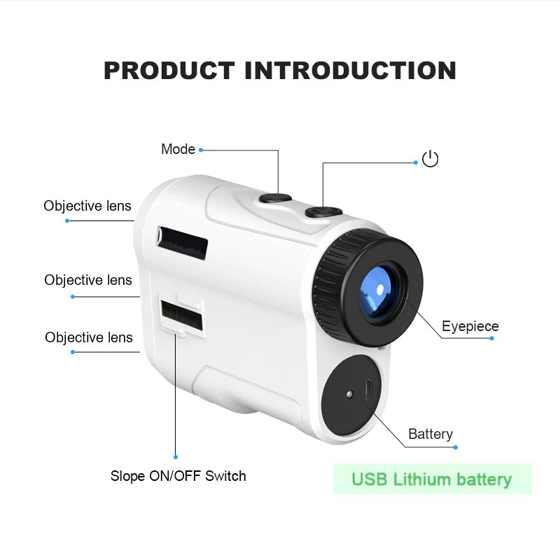 DESIGN 2023 - Máy Laser Đo Khoảng Cách - Máy Đo Khoảng Cách Chơi Golf - Ống Nhòm Golf - Laser Đo Khoảng Cách chuyên dụng cho người chơi GOLF – Loại 1