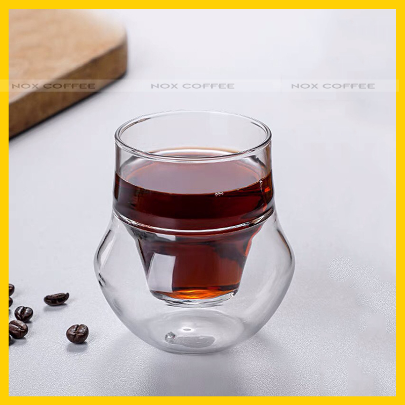 Ly cà phê thủy tinh 2 lớp