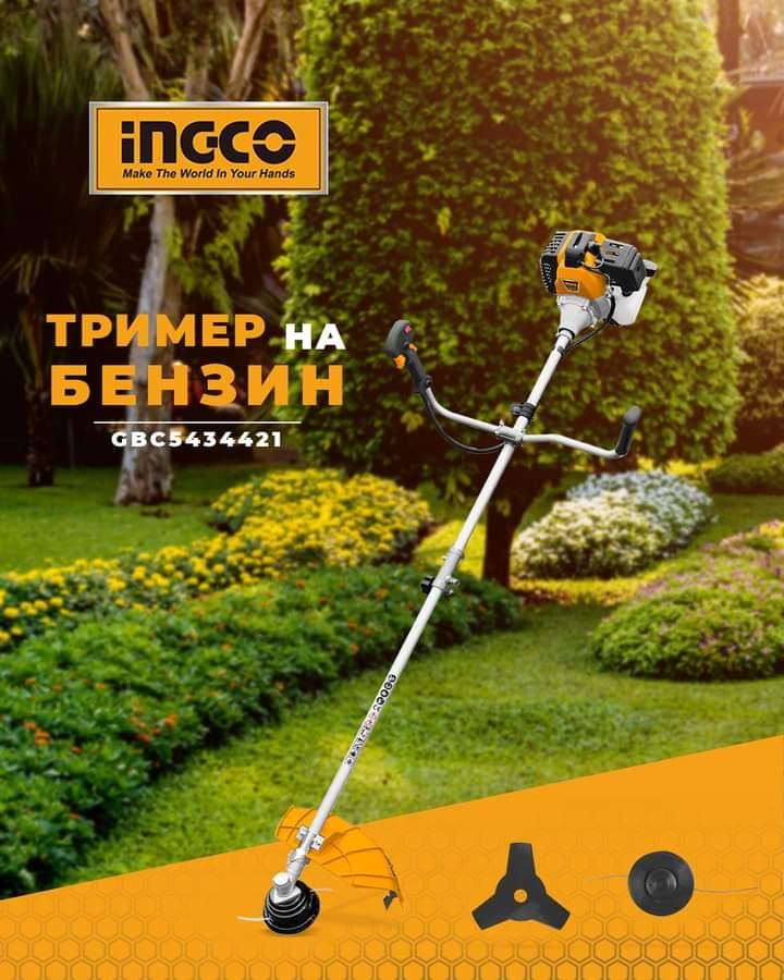 MÁY CẮT CỎ 1.25Kw CHỈNH CẦN INGCO GBC5434421 - HÀNG CHÍNH HÃNG