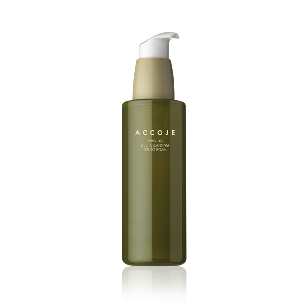 Gel rửa mặt sạch sâu Accoje Reviving Dust Cleansing Gel to Foam 180ml