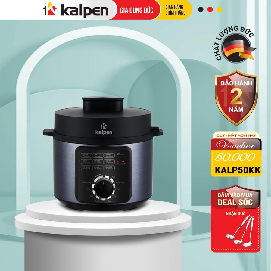 Nồi Áp Suất Điện-Nồi Cơm Điện-Nồi Đa Năng Cao Cấp Model P3 4L-800W Hàng Chính Hãng KALPEN-GIA DỤNG ĐỨC Bảo Hành 2 Năm