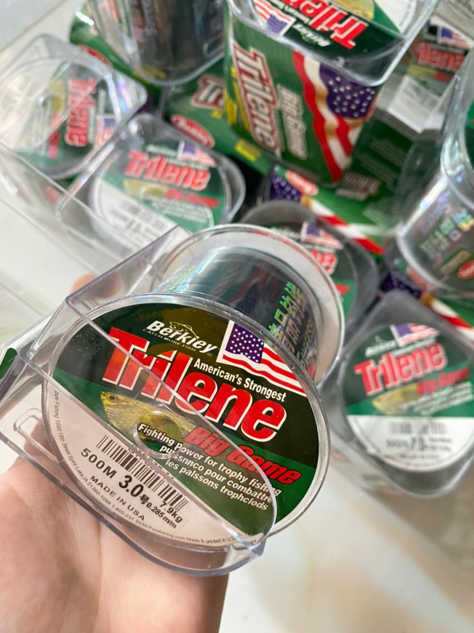 Cước Trilene Big Game 500m made in USA