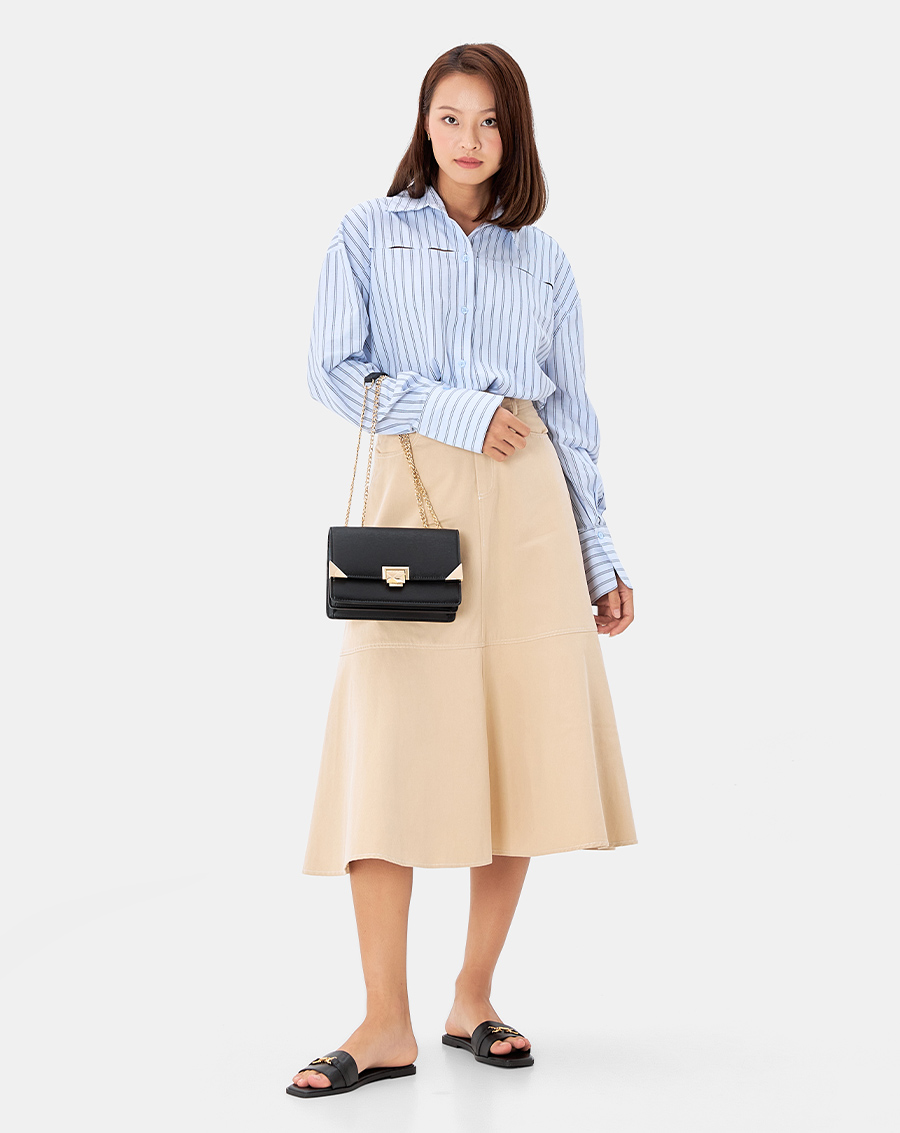 Túi Xách Nữ Thời Trang JUNO Cỡ Nhỏ Hourglass TXN775