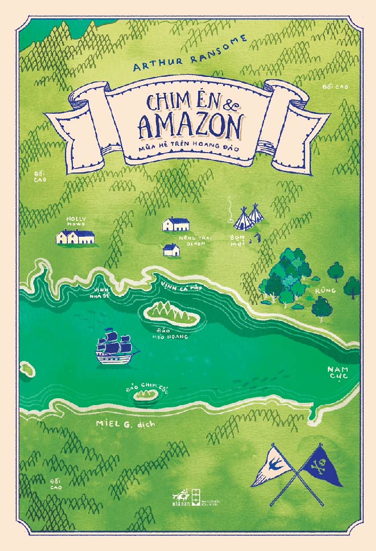 Combo 2 cuốn sách: Charlotte và Wilbur + Chim én & Amazon