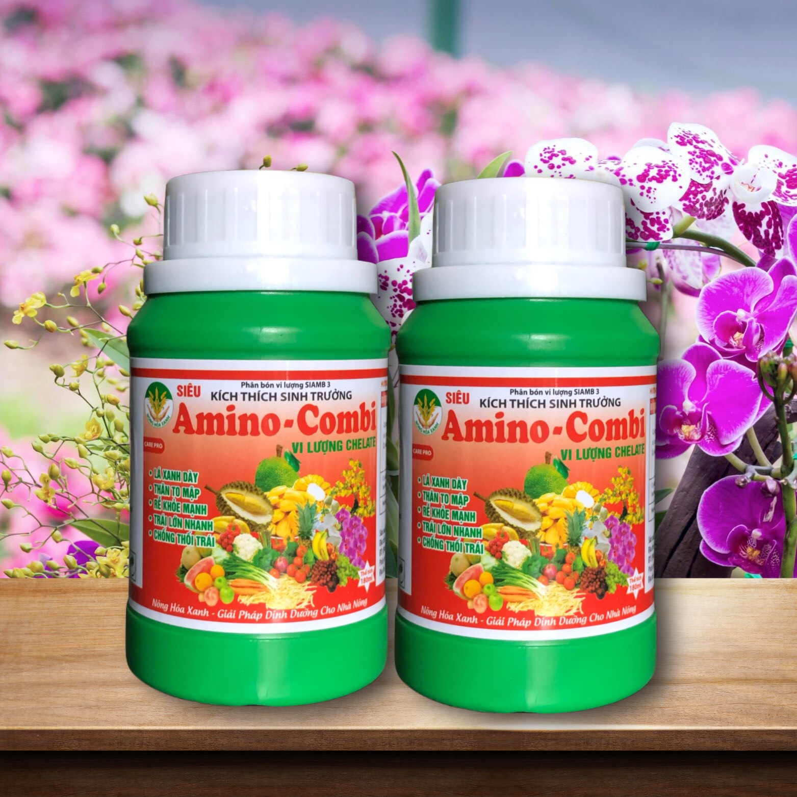 AMINO COMBI – LÁ TO, DÀY, THÂN TO, MẬP, TRÁI LỚN NHANH, CHỐNG THỐI TRÁI