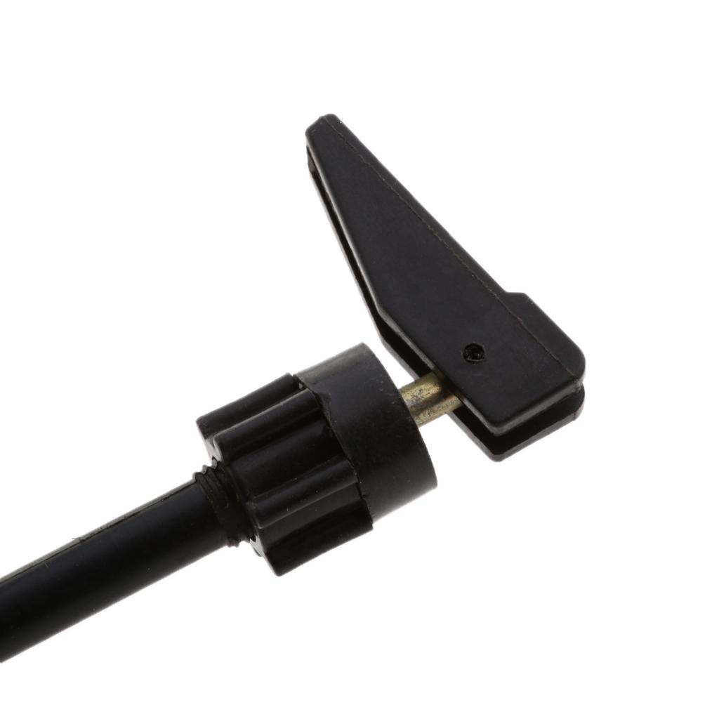 2xBlack Motorcycle Chock Control Cable Assembly for Yamaha PW50 PY50 PW80