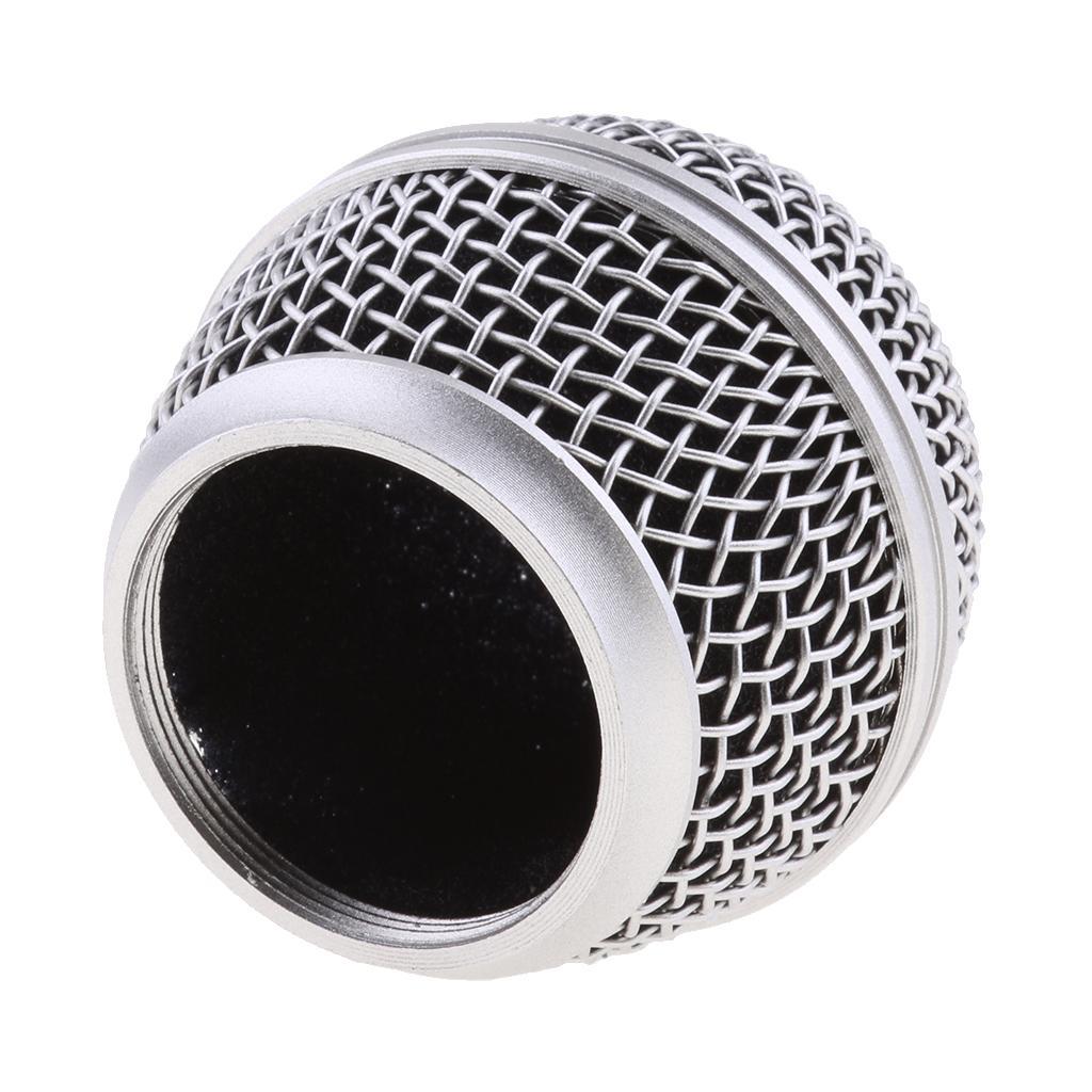 KTV Handheld Wireless Mic Microphone Ball Head Mesh Grill