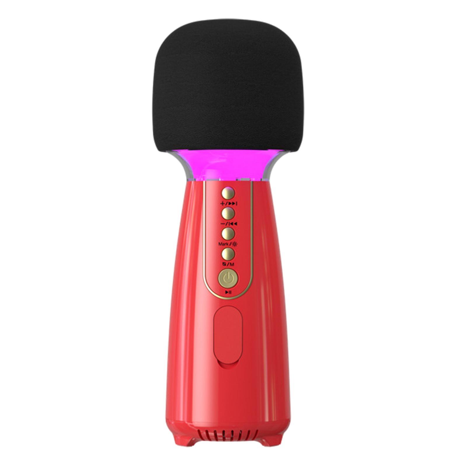 Bluetooth Gifts Speaker for Outdoor Recording Birthday Adults - Red