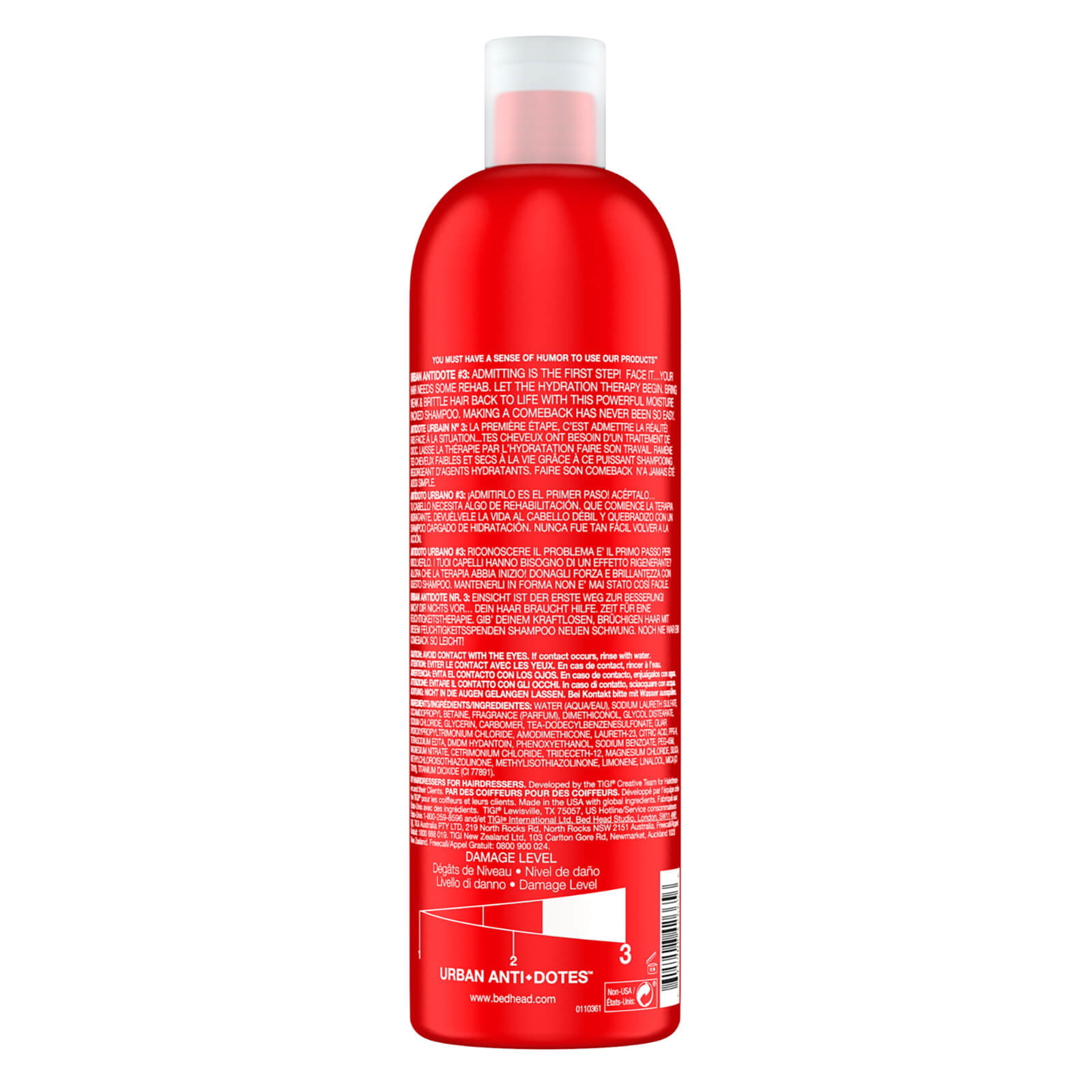 Bộ Dầu Gội và Xả Phục Hồi Tóc Tigi Bed Head Urban Antidotes Resurrection 750ml - Chính hãng