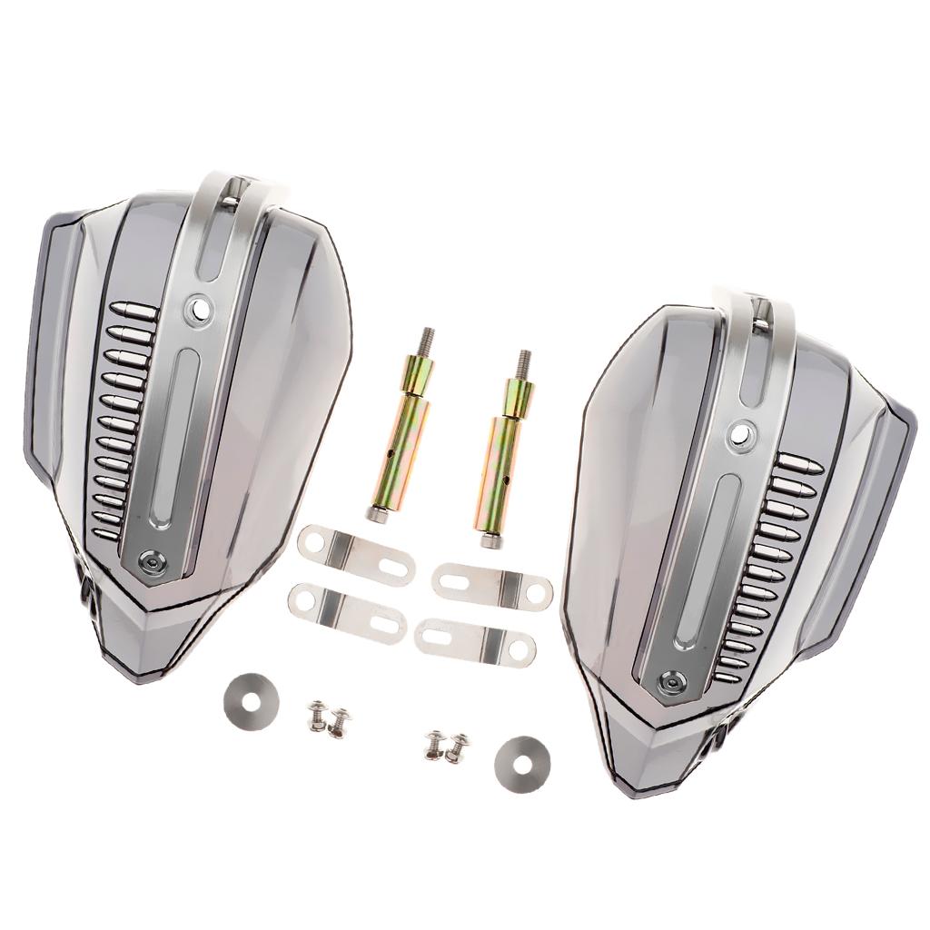 2 Pieces Hand Guard for 7/8inch 22mm Motorbike Dirt Bike Motocross Handlebar