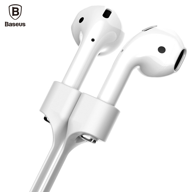 Dây cáp nối chống mất tai nghe bluetooth Earpods / Airpods Apple chính hãng Baseus có nút hít nam châm chống rớt - Sản phẩm chính hãng