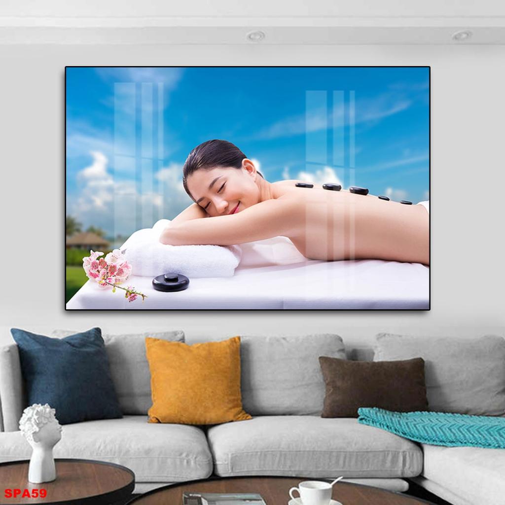 Trang Tráng Gương 3D Trang Trí Nội Thất SPA Dưỡng Sinh, Chăm Sóc Da, Thẩm Mỹ Viện, Đông Y Sang Trọng và Hiện Đại TCD07