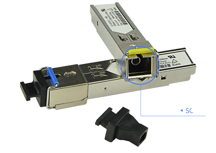 Module SFP SC 20km 1FO 1.25Gbps Single Mode Single Fiber