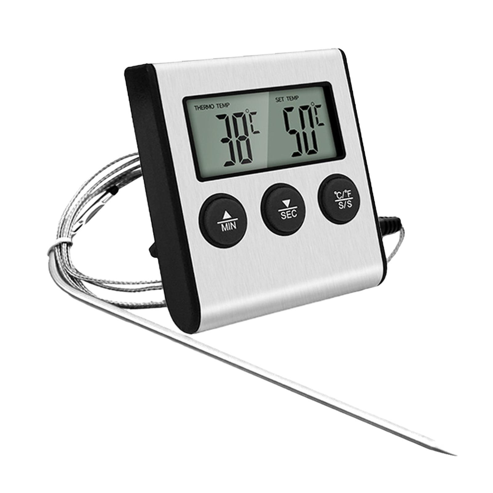 Digital Thermometer Grill Thermometer Multifunctional Food Thermometer Kitchen BBQ Thermometer,