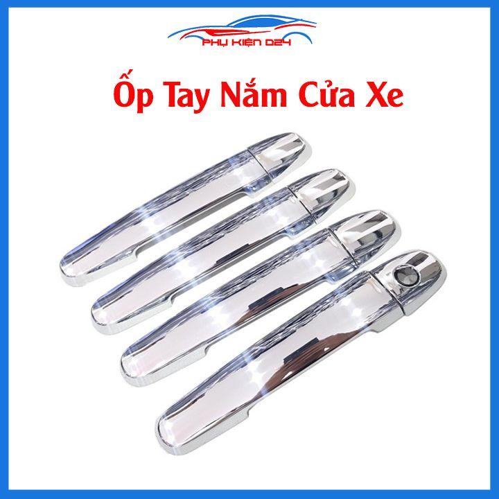 Ốp tay nắm hõm cửa mạ crom Altis 2008-2013, 2014-2018 sáng bóng chống trầy bảo vệ cửa xe ô tô