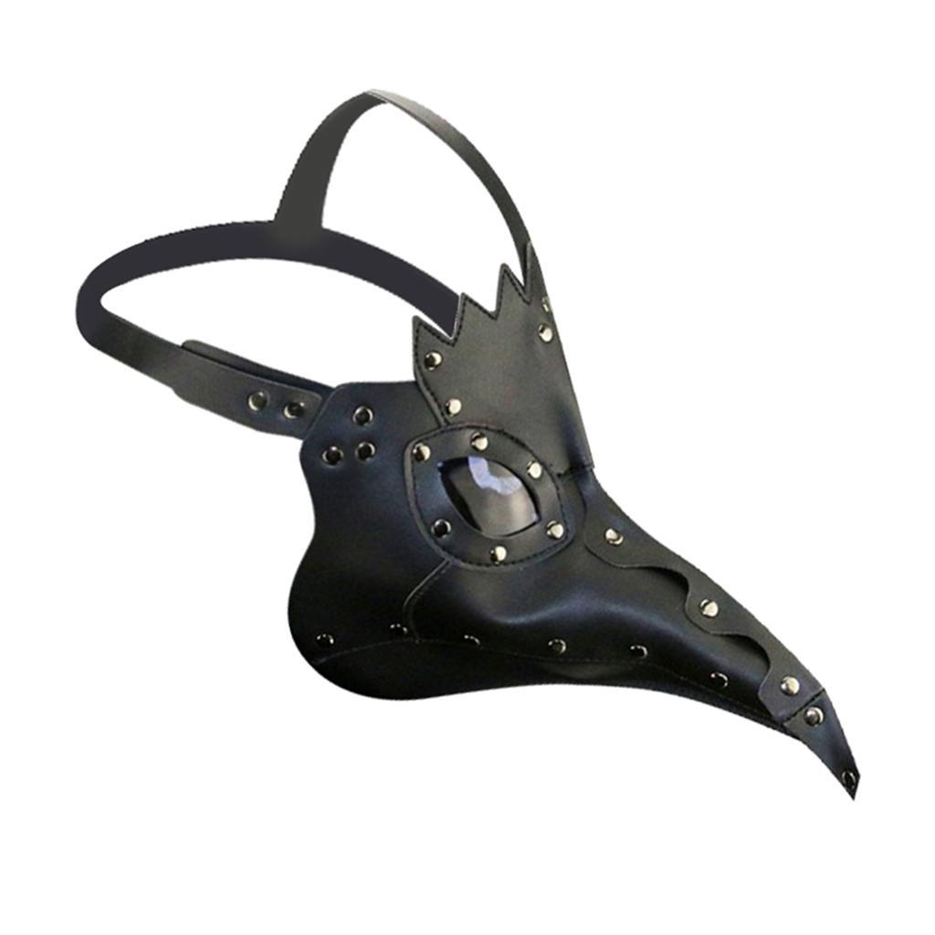 Plague Doctor Steampunk Peak Mask Punk Mask Halloween Costume Joke Accessories