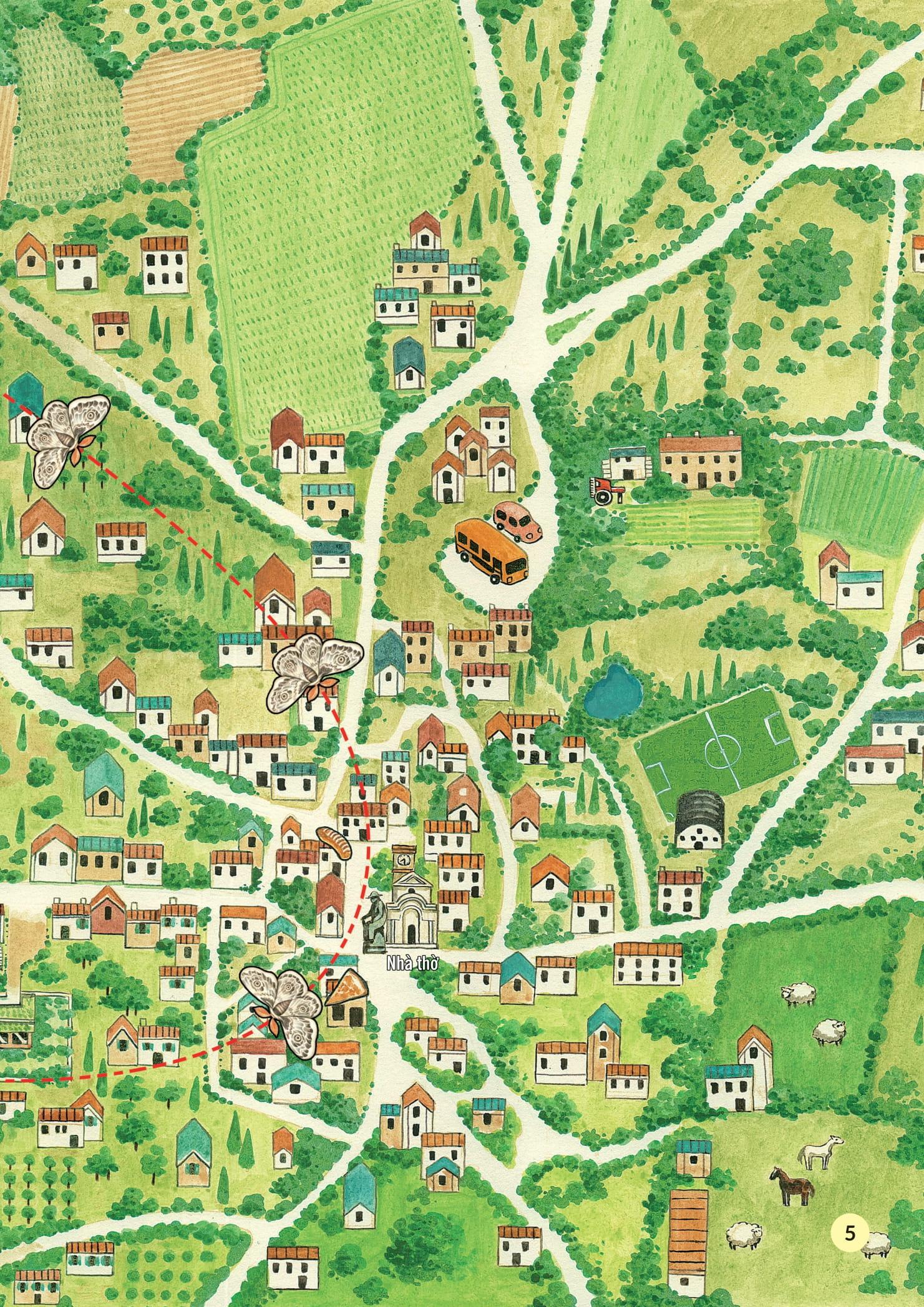 Sách - Truyện Tranh Khoa Học Về Các Loài Côn Trùng - Anh Chàng Kiên Định - Bướm Đêm Chim Công Khổng Lồ