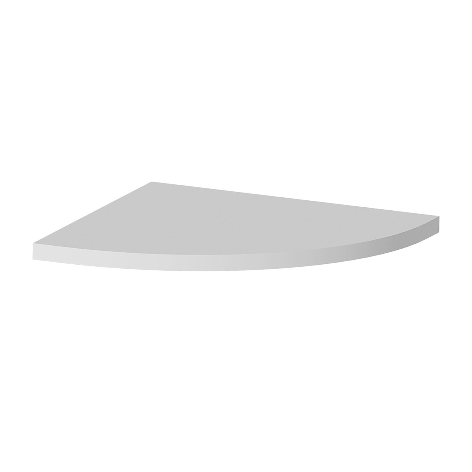 Corner Shelf,Round End Wall Mounted Display Shelf for Bedroom,Living Room,Home Decor