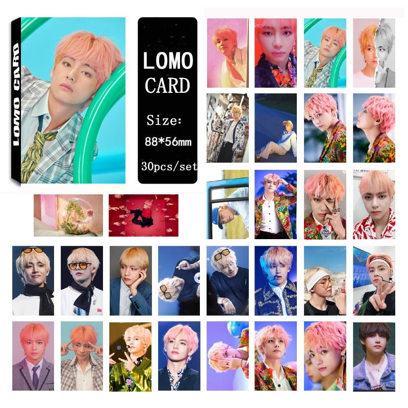 Lomo card V BTS