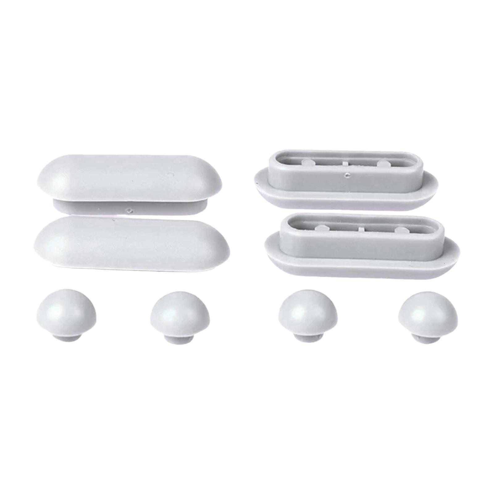 Bidet Toilet Lid Bumpers Replacement Kit Toilet Accessories for Hotel Home
