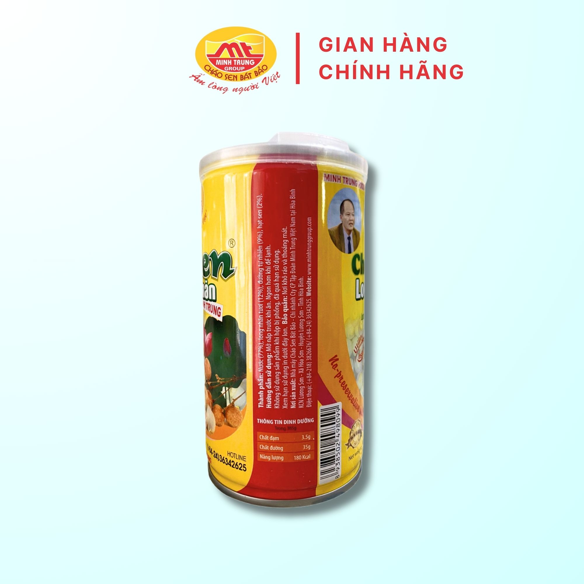 Chè Sen Long Nhãn thùng 24 lon