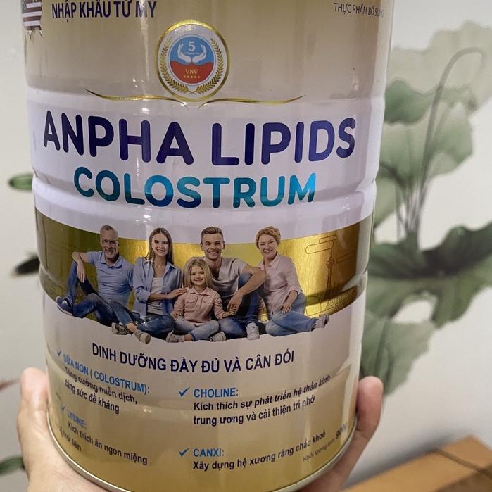 Sữa Non Kháng Thể ALPHA LIPIDS COLOSTRUM USA 900G