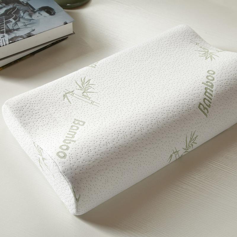 1 Máy Tính Ngủ Tre Bật Lại Nhớ Chỉnh Hình Gối Cổ Tử Cung Gối Travesseiro Almohada Cổ Tử Cung Sức Khỏe Gối Bông