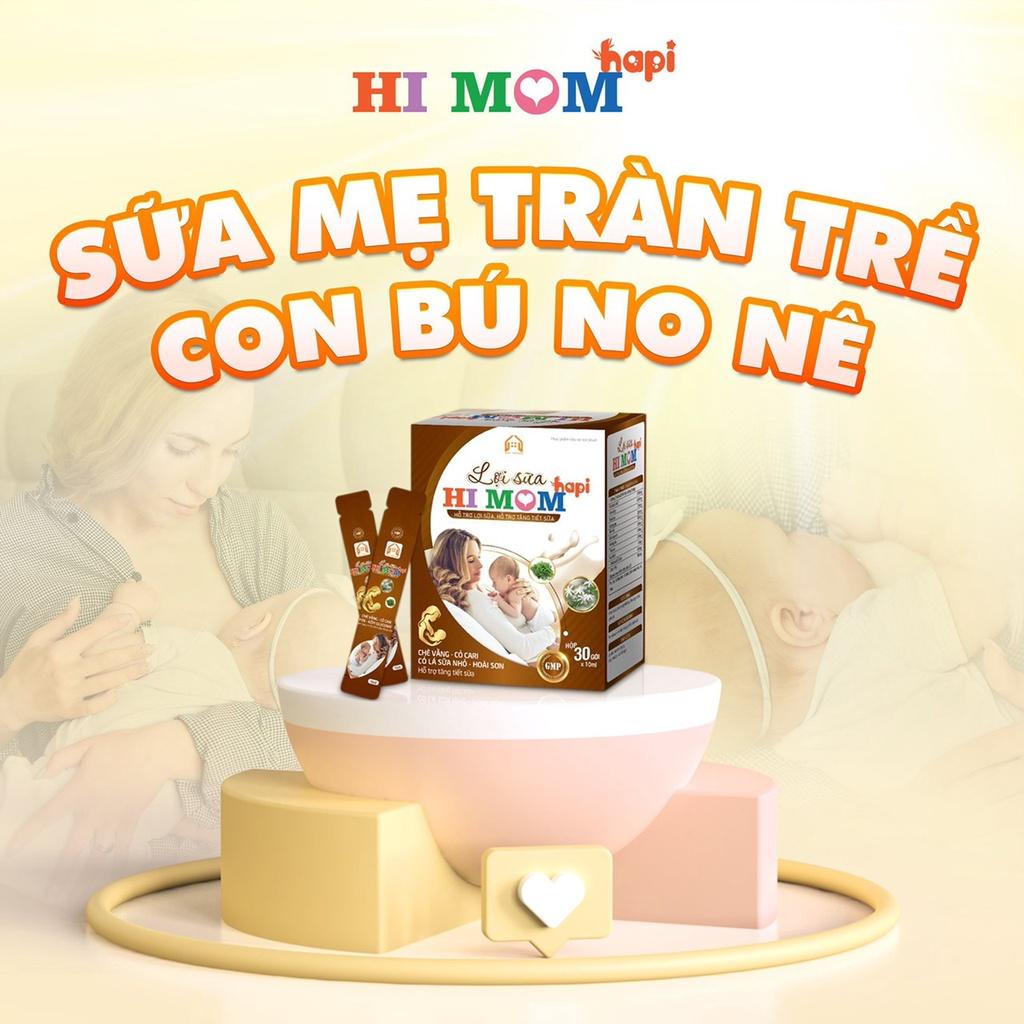 Combo 10 gói Lợi sữa Hi Mom Hapi