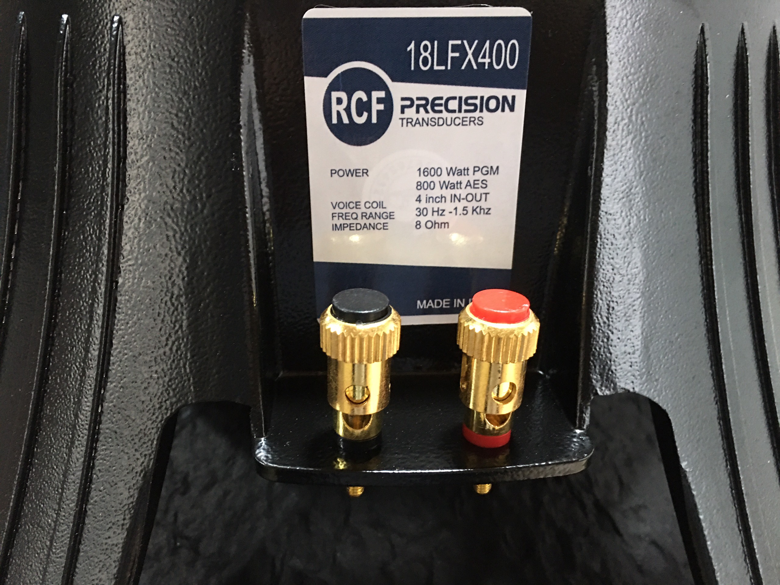 LOA BASS SUB 50 RCF TỪ 220 COIL 100 CAO CẤP - GIÁ MỘT LOA