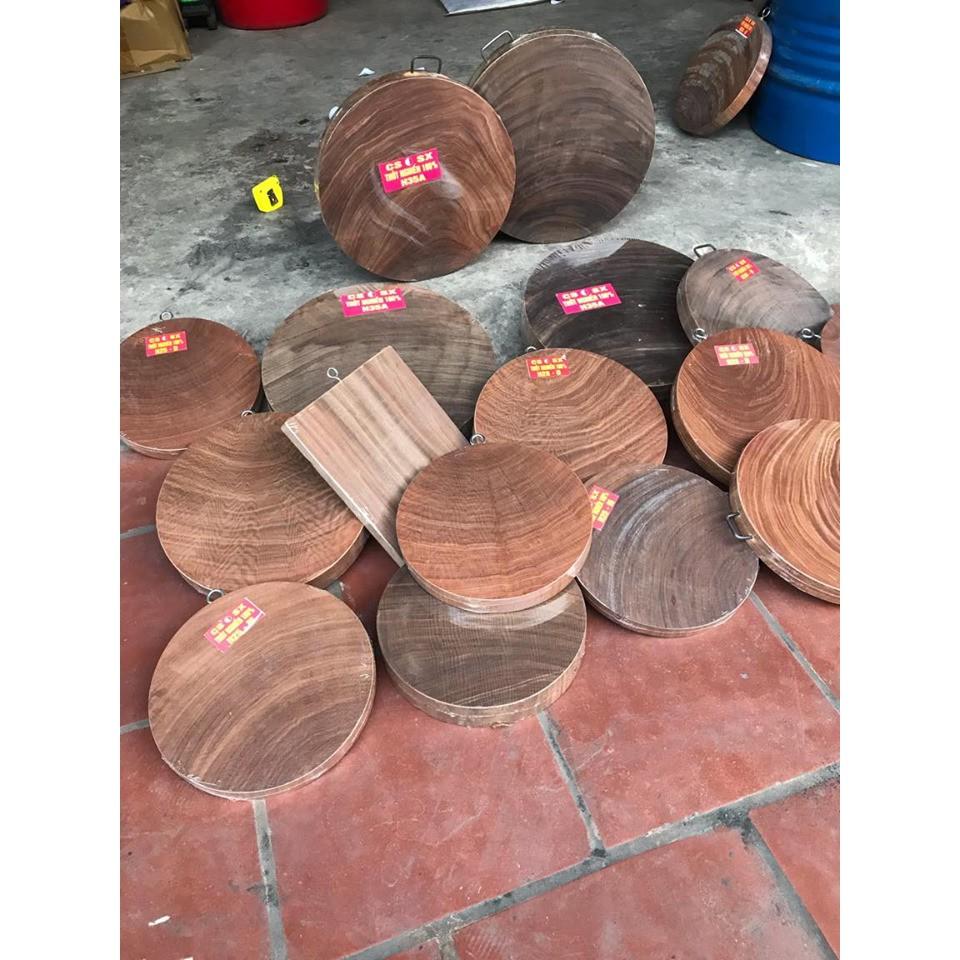 Thớt Nghiến không tâm đường kính 29 - 34cm