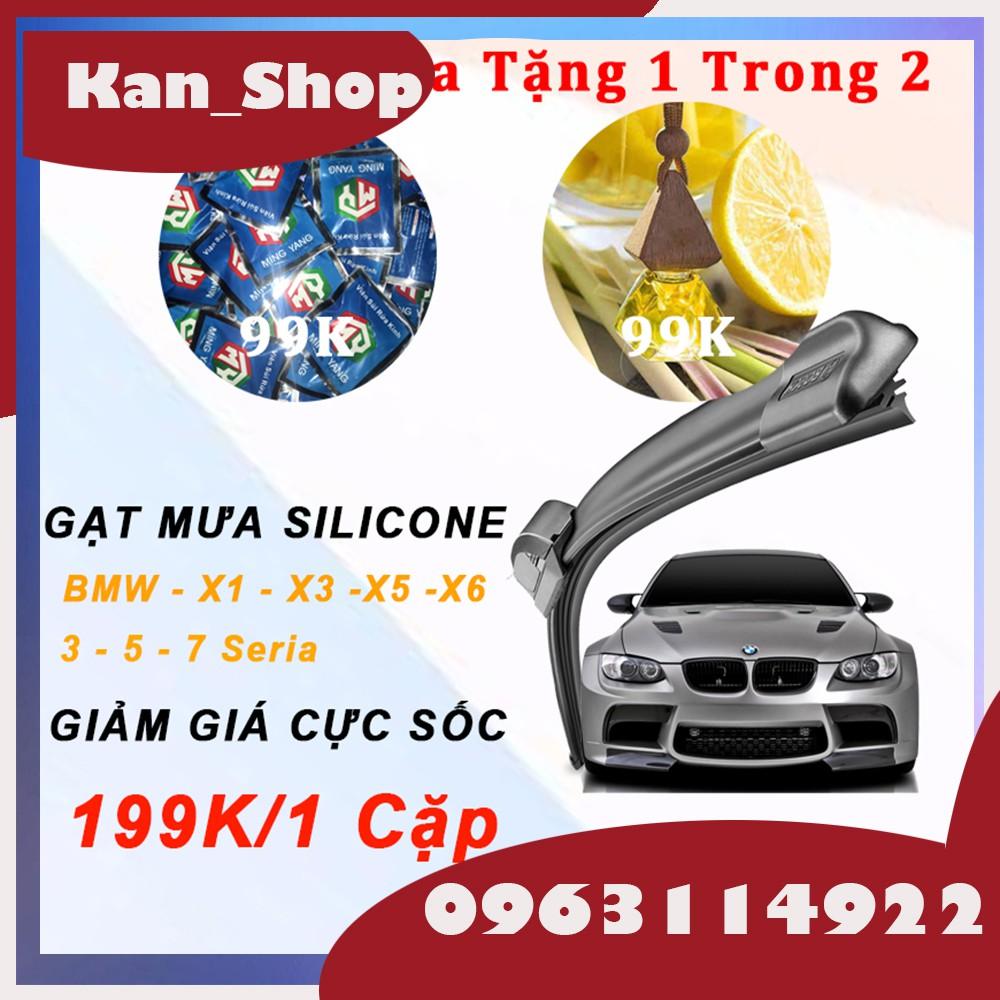 Gạt Mưa Silicone Dành Cho Xe BMW: 3 SERIES, 5 SERIES, 7 SERIES, X1, X3, X4, X5, X6