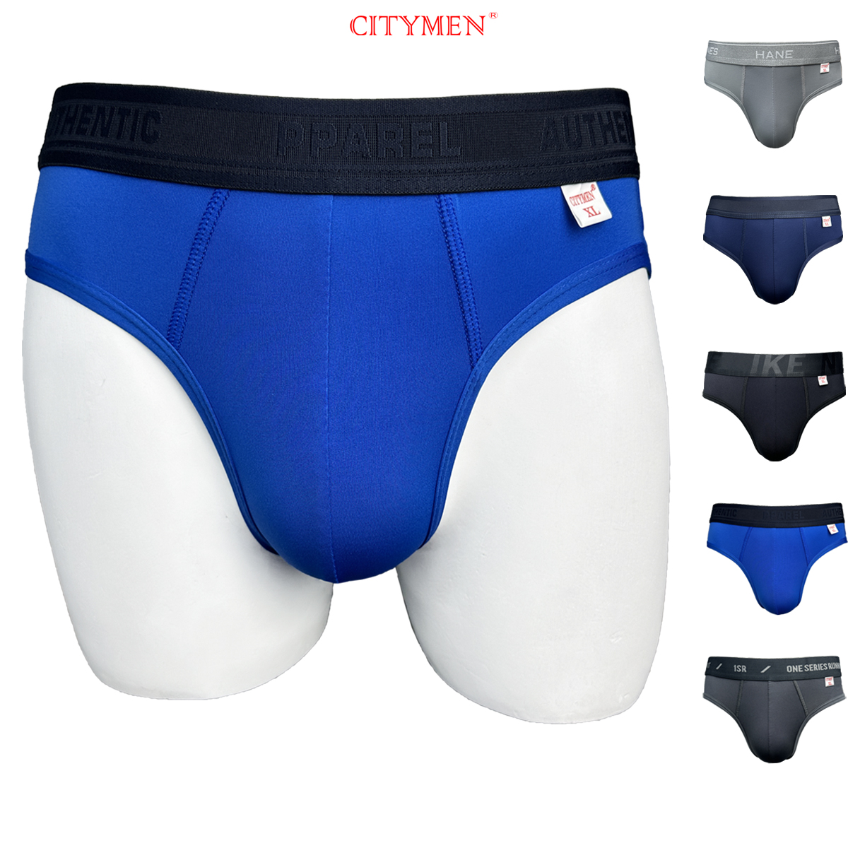 Quần Lót Nam nhiều lưng vải thun lạnh co giãn 4 chiều hiệu CITYMEN màu ngẫu nhiên, đồ lót - LMTK-MULTIAL