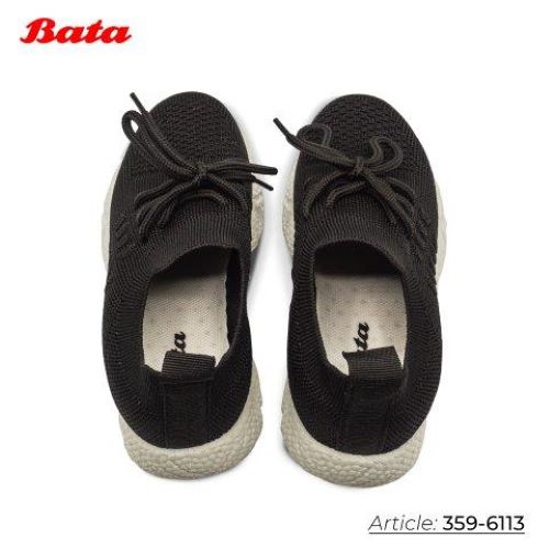 Giày sneaker trẻ em Thương hiệu Bata màu đen 359-6113