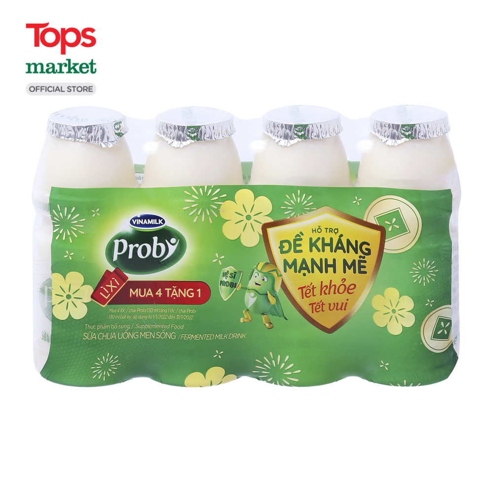 Sữa Chua Uống Men Sống Có Đường Probi 4130ML