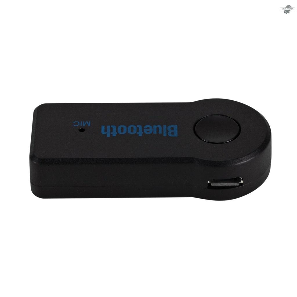 Car AUX BT 5.0 Audio Receiver Hands-free Car Kit Wireless Music Adapter with Microphone for Car Stereo Speaker