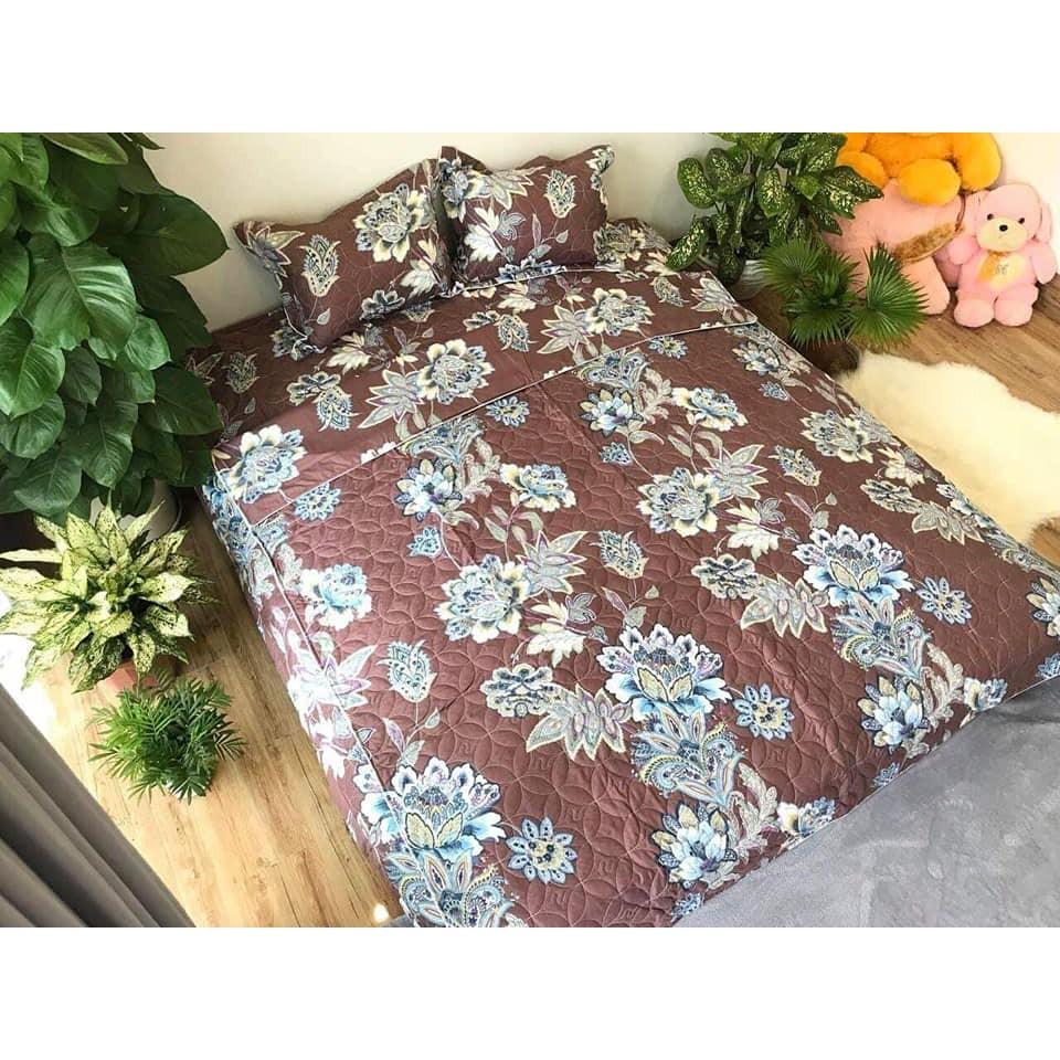 BỘ CHĂN GA COTTON POLY TRẦN BÔNG
